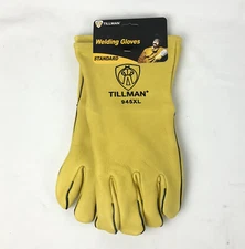 Tillman 945 XL Gold Premium Top Grain Elkskin Welding Gloves X-Large NEW