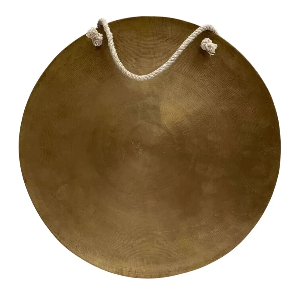 Gong tallado árbol Bodhi de 20 pulgadas para meditación chakra yoga, sonido sanación gong Foto 2 de 2