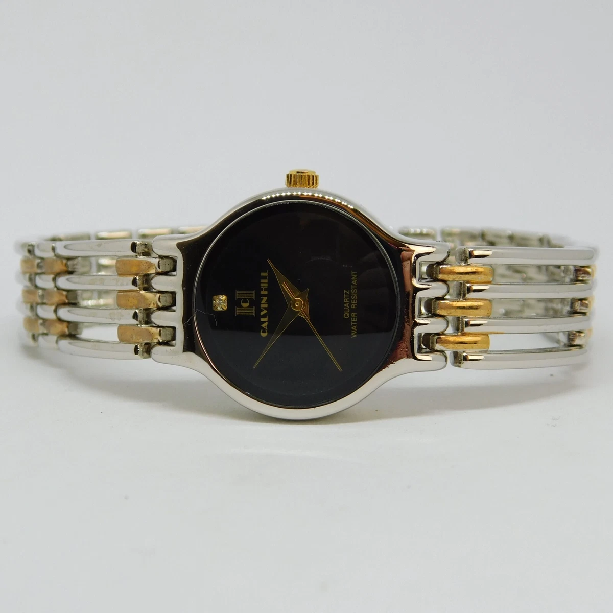 CALVIN HILL Two Tone Quartz Analog Women