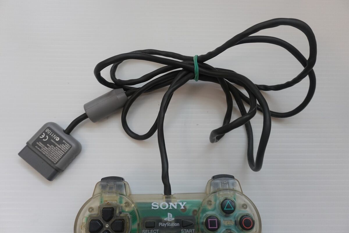 PS1 Analog Controller DUALSHOCK Crystal SCPH-1200