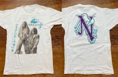 Vintage 90 s Nelson After the Rain 1990 Concert T-shirt All sizes ZL548