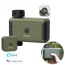 WiFi Bluetooth-compatible Water Timer Solenoid Valve Wireless Remoter Controller