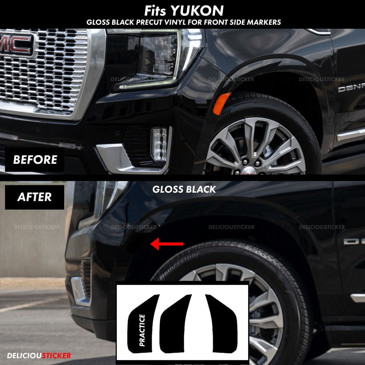 GMC YUKON ユーコン　C1500 サイドマーカー　新品　左右セット GMC YUKON ユーコンC1500 サイドマーカー新品左右セット