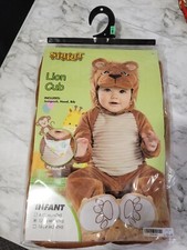 Halloween Costume Lion Cub Costume Dress Up Toddler Outfit 12-18 Mo
