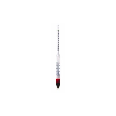 Bierwürzespindel BREWFERM (10-20 Plato) Thermometer Dichtemessung für Bier Würze
