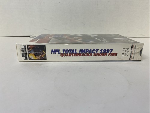 VHS: SPORTS ILLUSTRATED NFL TOTAL IMPACT 1997 QUARTERBACKS UNDER FIRE - Picture 4 of 6