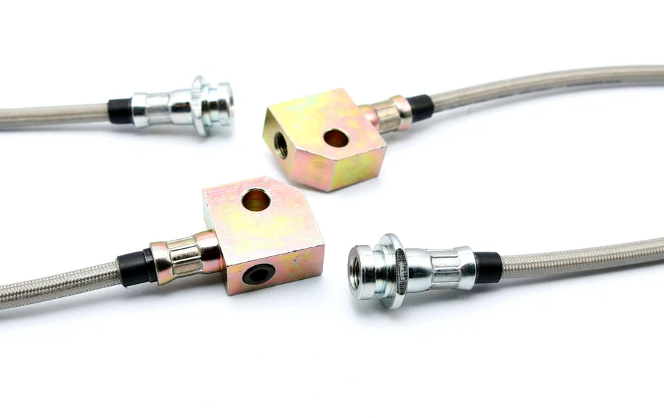 Se adapta a pinzas monopot para Nissan 350Z Z33 (modelo base) - rendimiento SAFEBRAKE Foto 2 de 4