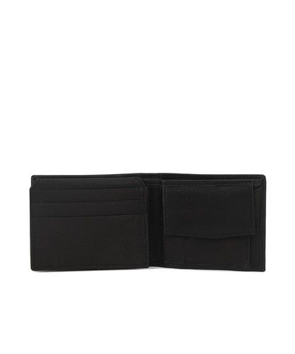 Billetera plegable de cuero para hombre identificación simple cambio de tarjeta de crédito soporte para monedas bolsillo frontal - Imagen 10 de 10