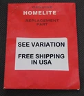 SMALL PARTS FOR HOMELITE, CHOOSE VARIATION,  ER BOX 18