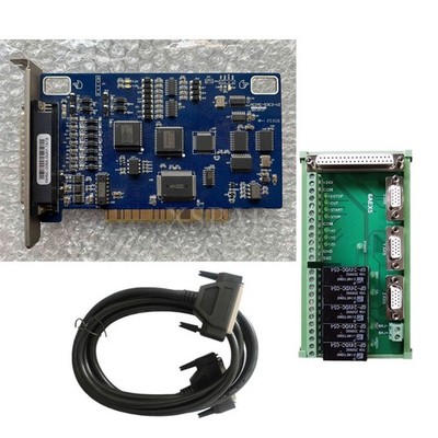 PM53C CNC Control Board Engraving Machine Control Card Data Cable+37Pin Board