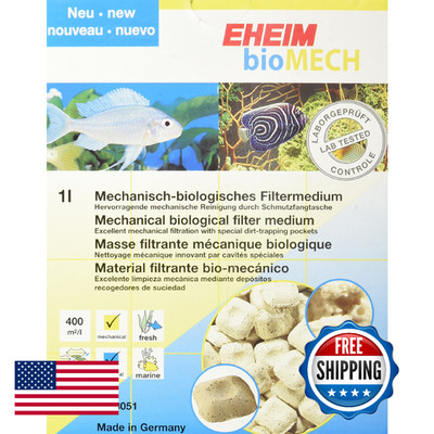 Eheim 6682 Biomech Biological Filter Media, 1L - Freshwater & Marine