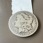 Morgan Silver Dollar $1 Coin 1890 Carson City Mint Circulated Silver