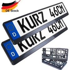 2 x Kennzeichenhalter Nummernschildhalter Kennzeichenhalterung Carbon Optik NEU