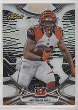 2015 Topps Finest Hot Box Black Refractor Jeremy Hill #40 0a3