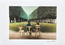 DAVID HOCKNEY - Park of Sources - signed,numbered 248/500, 50x35cm