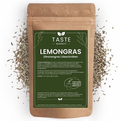 2 kg Zitronengras geschnitten | Lemongras | getrocknet & geschnitten
