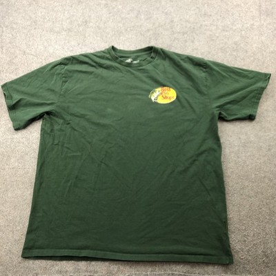 希少 BASS PRO SHOPS フィッシングシャツ M Bass Pro Shops Johnny Morris Fishing Shirt Long Sleeve 1/4 Zip