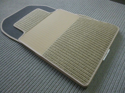 $$$ Genuine Lengenfelder Grosgrain Floor Mats Fits BMW E28 5 Series + BEIGE + NEW