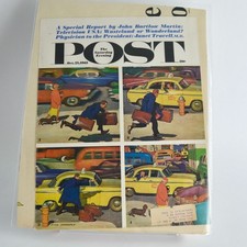The Saturday Evening Post Magazine COVER Oct 21 1961 Dick Sargent