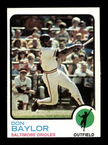 Don Baylor #384 1973 Topps card