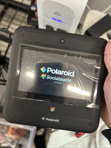 Polaroid Socialmatic Instant Digital Camera (Black)-New with Defective Battery - Picture 10 of 12