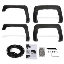 PP Fender Flares Black Pocket Rivet Bolt For Chevy Silverado 14-18