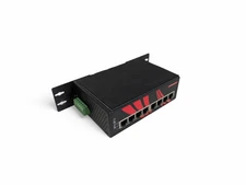 Antaira LNP-0800G-24-T-CC Unmanaged 8-Port Industrial Gigabit PoE+ Switch