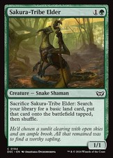 MTG Sakura-Tribe Elder (194/423) Duskmourn House of Horror Commander LP