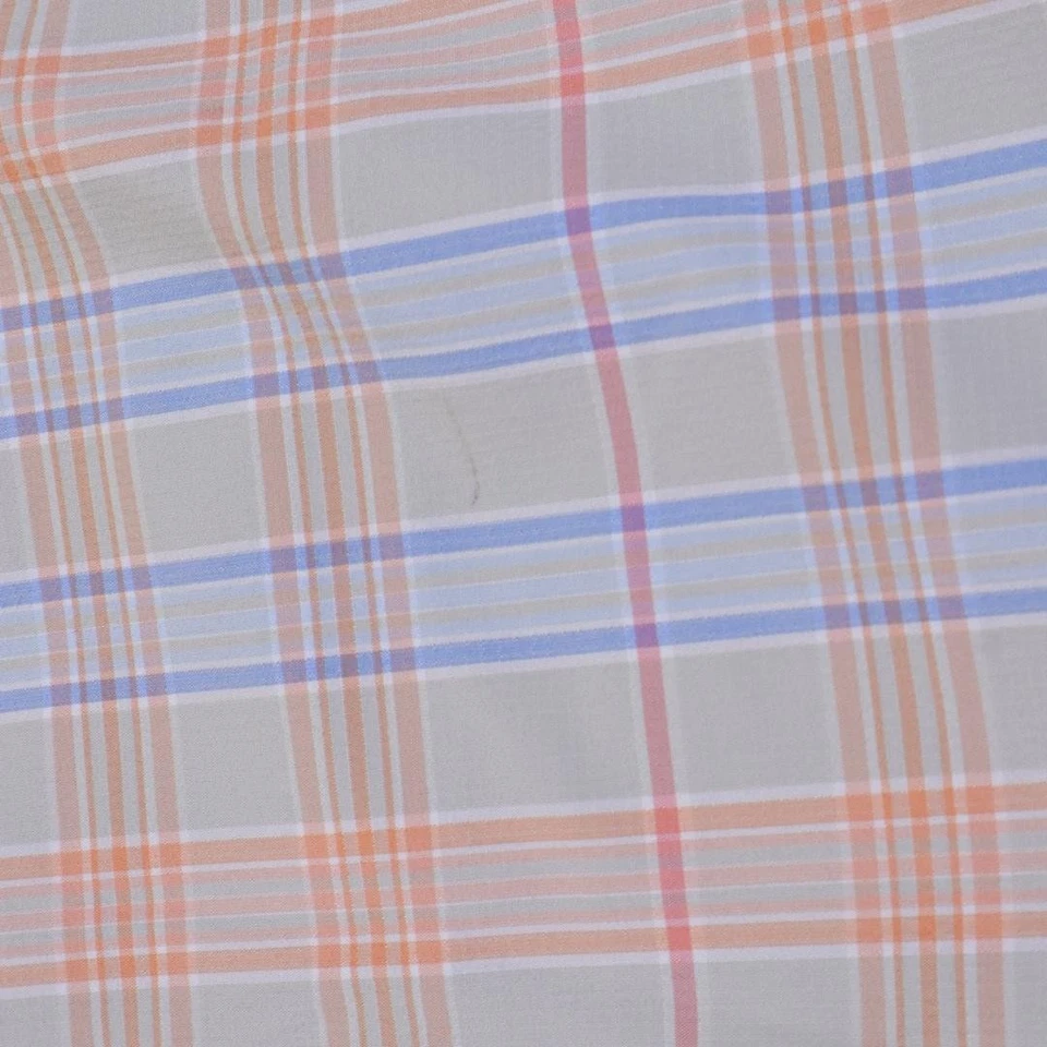 Tommy Bahama Shorts Mens 40 Beige Blue Orange Plaid Stretch Golf Performance - Image 2 of 4