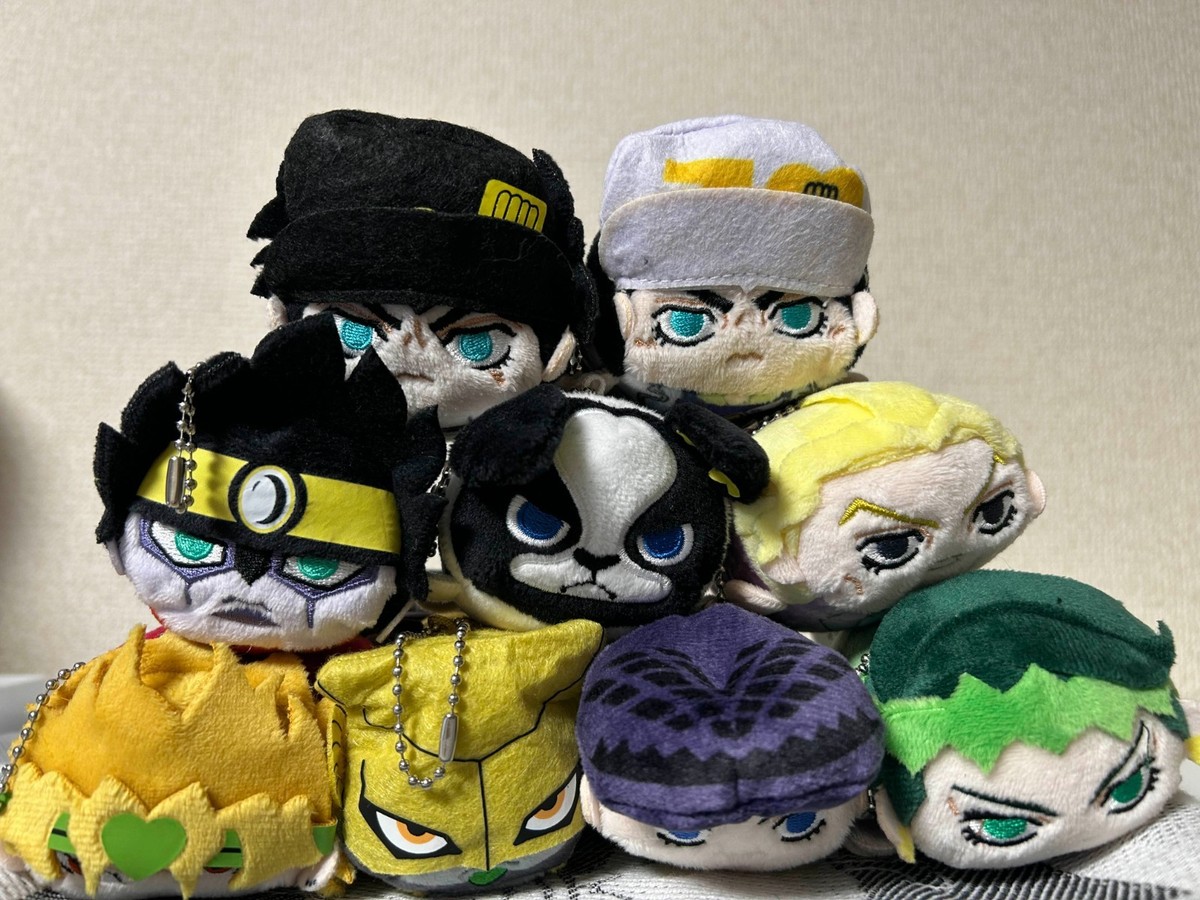 JoJos Bizarre Adventure Potekoro Mascot Mini Plush Charm JOJO