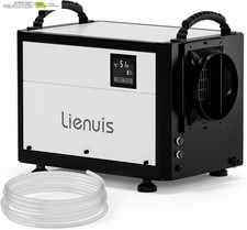 Dehumidifier with Drain Hose, Industry Water Damage Restoration, Auto Defrost, M