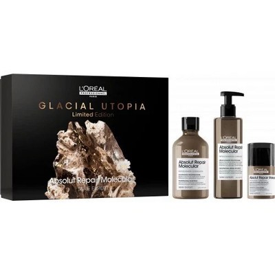 L'Oreal Professionnel Haarpflege, Absolut Repair Molecular Geschenkbox Trio Set 3-teilig