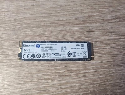 Kingston 2000GB (2TB) m.2 SSD mit Windows 11 Pro | NVME | WIE NEU
