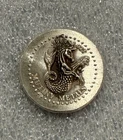 Mutiny Metals  .999 Silver 1 oz Antique Round ~ Seahorse ~ Ultra High Relief