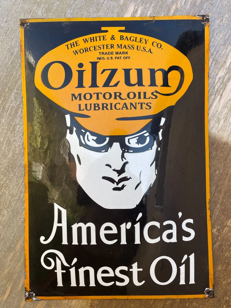 Oilzum In Collectible Gas & Oil Advertising Signs for sale | eBay