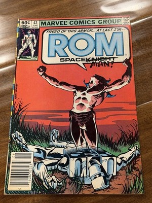 ROM Spaceknight #43 (Marvel Comics, June 1983)