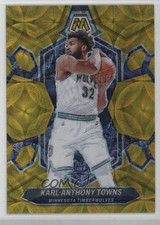 2023-24 Panini Mosaic International Gold Prizm 4/10 Karl-Anthony Towns #78
