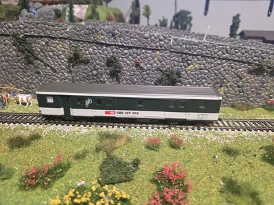 Roco SBB CFF Baggage Car 45189 HO Scale DC
