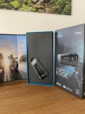 Sprechanlage Cardo Packtalk Edge Single Bluetooth Mesh Interkom Einzelset