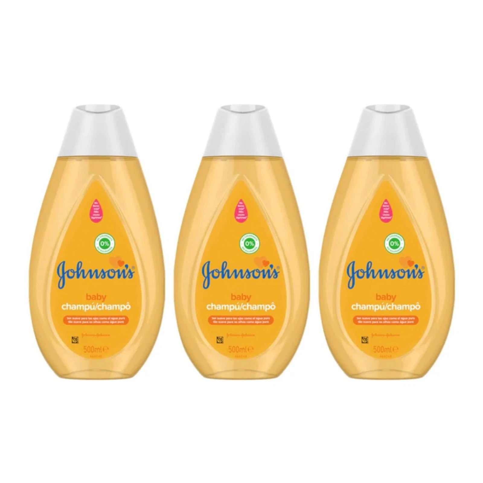Johnson's Baby Shampoo, 16.9 oz (500ml) (Pack of 3)
Opens in a new window or tab