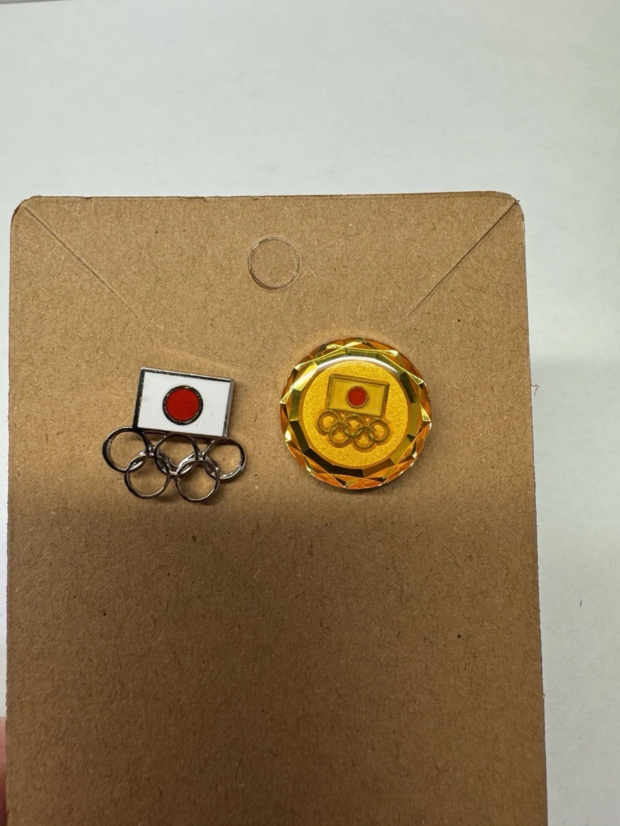 Japan Olympics Fan Pin, Buttons for sale | eBay