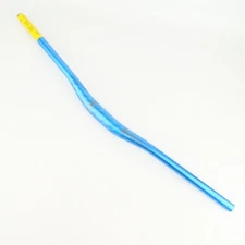 Race Face Turbine 35 Handlebar 760mm 20mm Rise MTB Blue Alloy Mountain