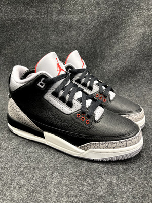 Nike Air Jordan 3 Retro (GS) | Black Cement | Size 6.5Y | Style DM0967-010