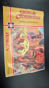 Skull and Crossbones (Nintendo NES, 1990) Cut Rental Box Authentic 