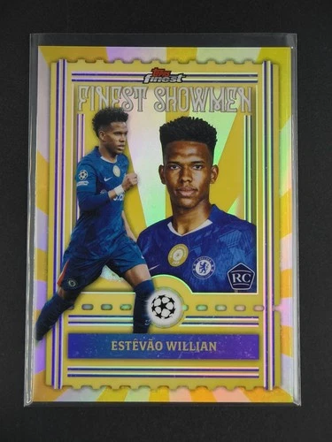 Estevao Willian 2025-26 Topps Finest UEFA Club Competition RC Finest Showmen[2hk
