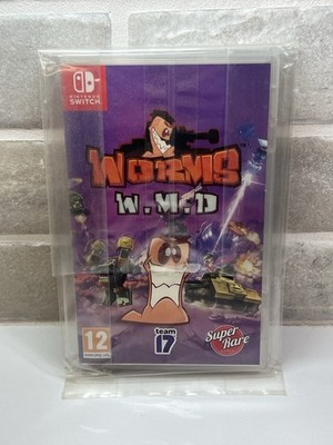 Worms W.M.D (WMD) Nintendo Switch NEW Super Rare Game #6