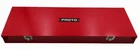 Proto Steel Latch Toolbox J5497R 23 x 8 x 2-1/2 USA Made, Red, Storage