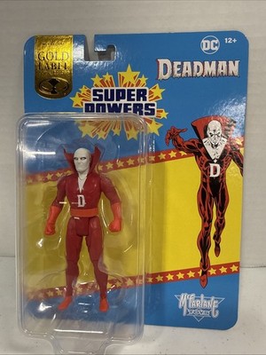 McFarlane DC Super Powers Deadman (Gold Label) 4.5  Action Figure