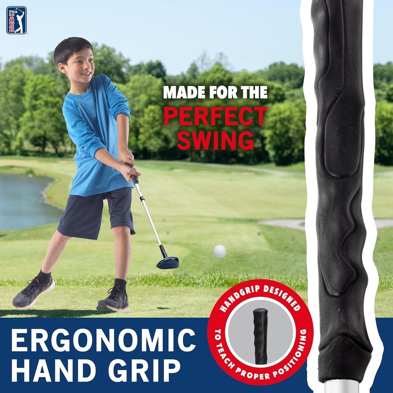 Kids' Franklin PGA TOUR Plastic Golf Clubs Set