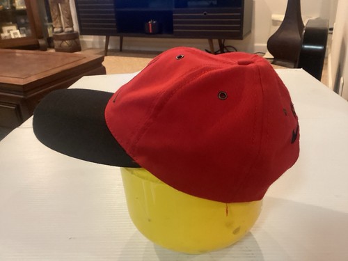 De colección Nike Michael Jordan #45 Jumpman Rojo Lana Snapback Gorra de Béisbol Talla Juvenil - Imagen 4 de 13